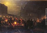 Famous Night Paintings - The Night Fair